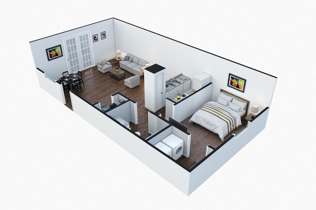 Floorplan - Sanctuary Apartments