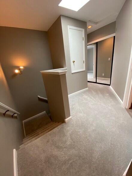 View of top floor hallway - 443 Willow Ave
