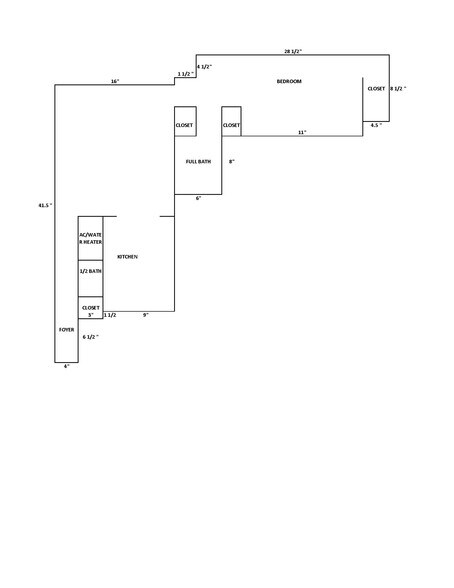 design measurements - 2501 K St NW
