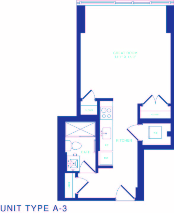 Floorplan - The Dane Apartments