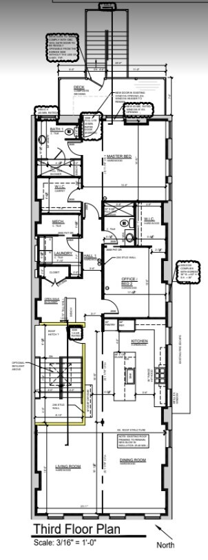 Third Floor Plan - 50 E McMicken Ave