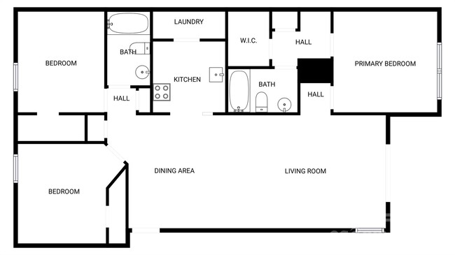 Condo Floorplan - 962 Plaza Walk Dr