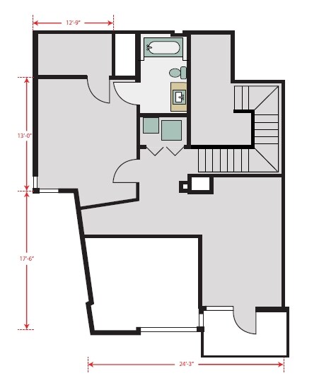 1BR/1BA - The Roberson