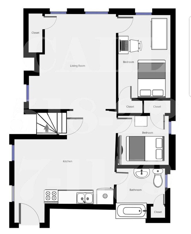 Primary Photo - 2 Bedroom 1 Bath in Troy's HVCC Neighborhood