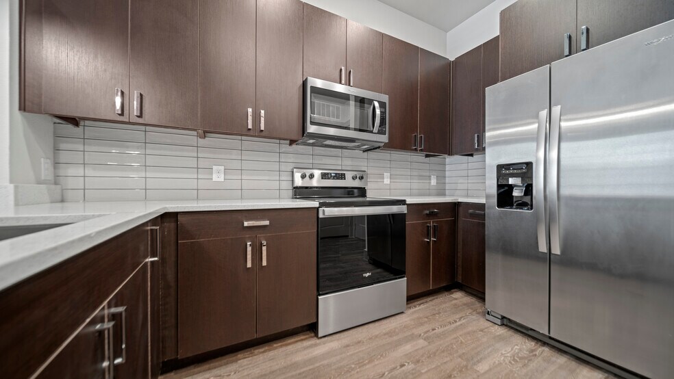 Model Home Kitchen - The Summit Lofts