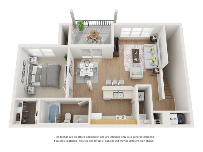 Floorplan - Maple Knoll Apartments