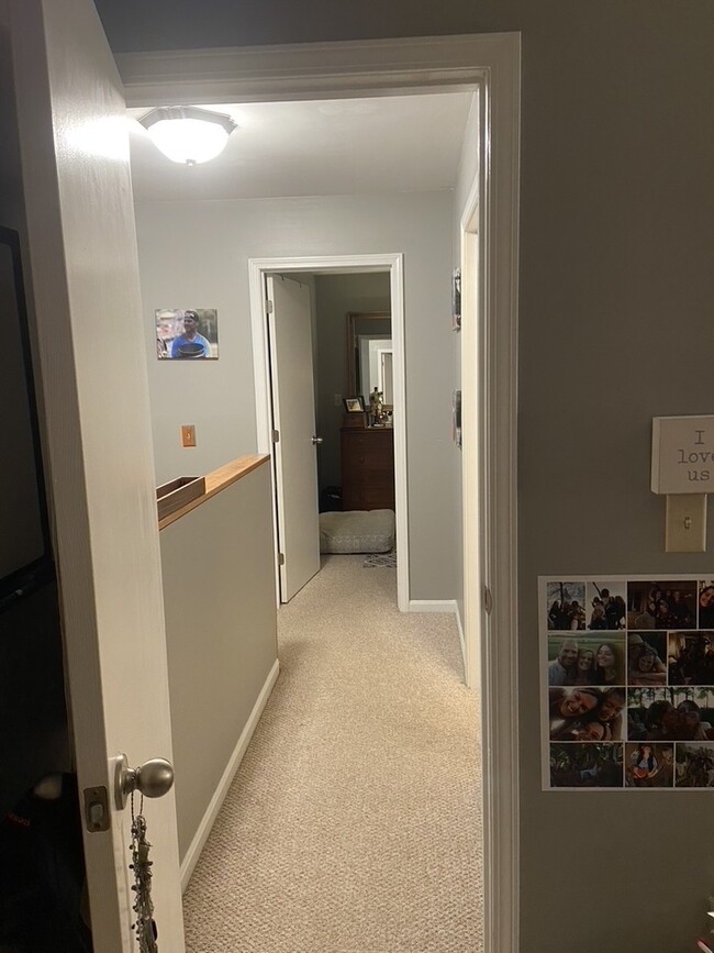 Upstairs hall from 2nd bedroom/office - 105 Sugar Tree Ln