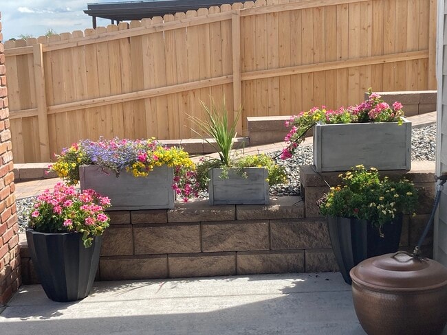 Fenced yard - 6844 Carr St