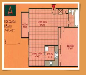 1BR/1BA - Tuscany at Aloma