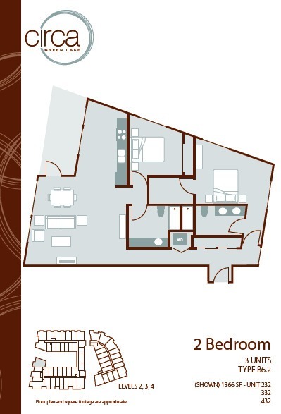 Floorplan - Circa Green Lake Apartments