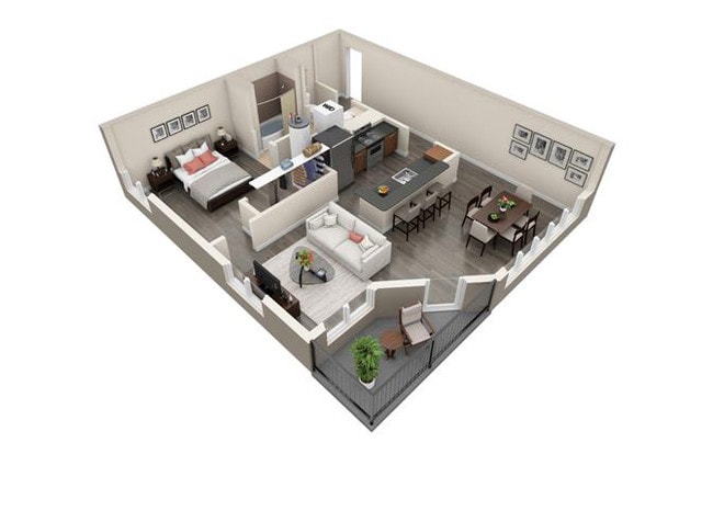 Floorplan - Post Alley Court