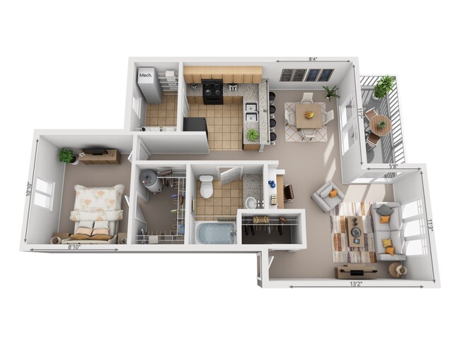 Floorplan - Logger Creek at Parkcenter