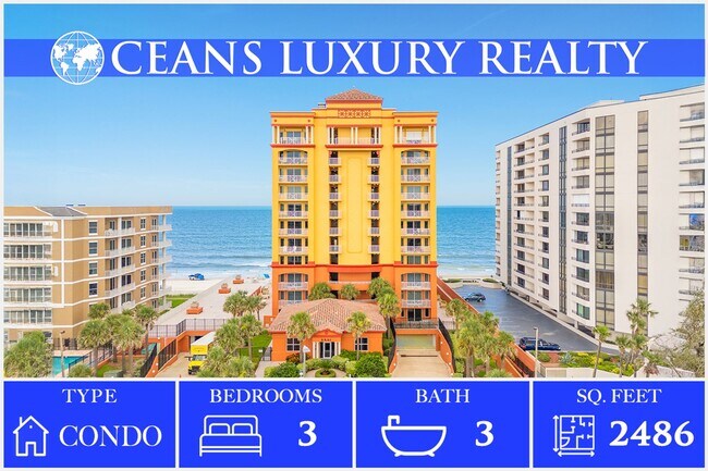 Primary Photo - Breathtaking 3 Bedroom Daytona Beach Shore...