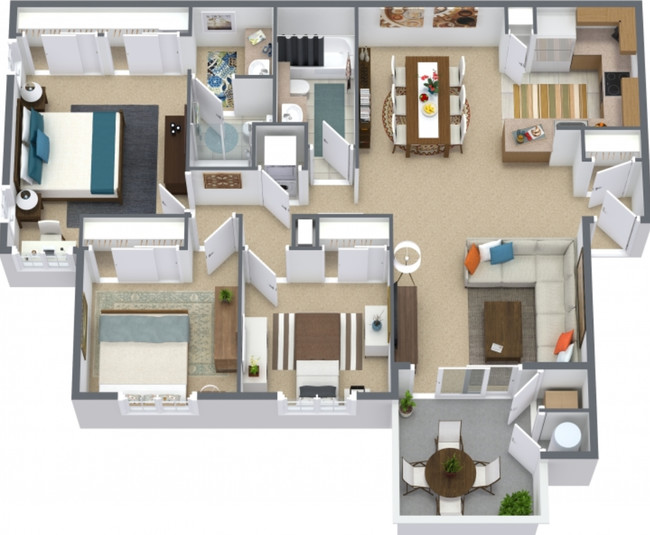 Floorplan - The Harlow