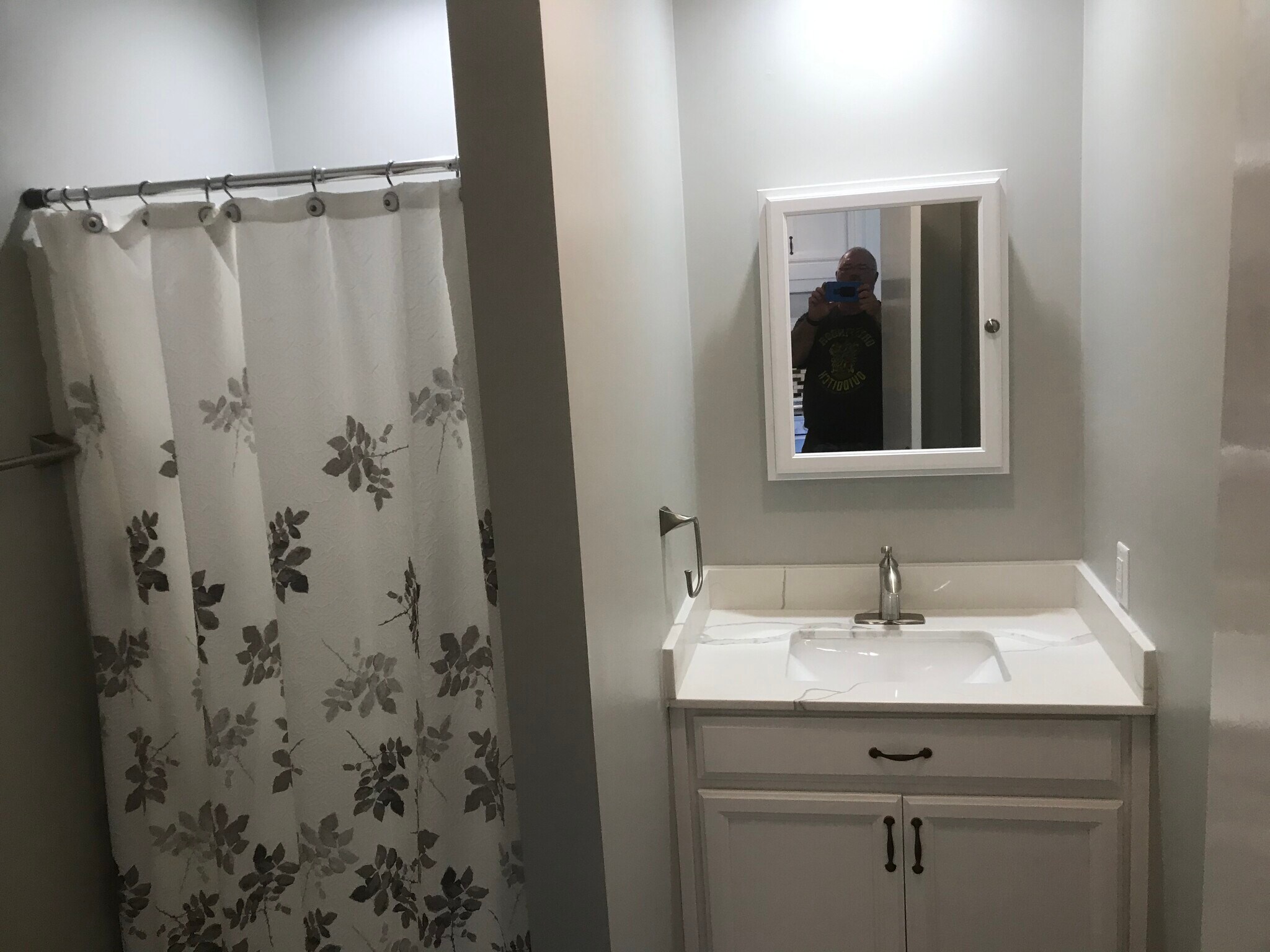 Bathroom with Medicine Cabinet - 4617 Yates Mill Pond Rd