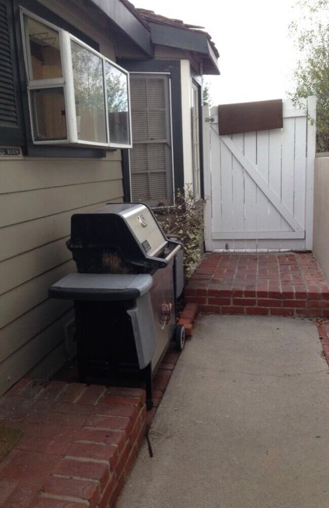 Grill in Side yard - 420 2nd St