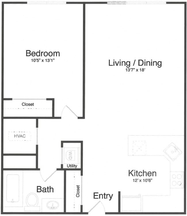 Floorplan - Courtyard at Jefferson