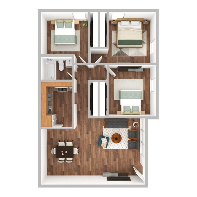 Floorplan - Gable Oaks Apartments