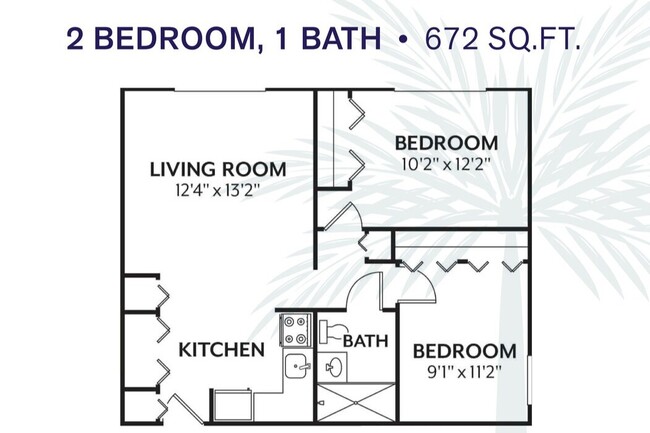 Floorplan - Las Palmas Senior Living