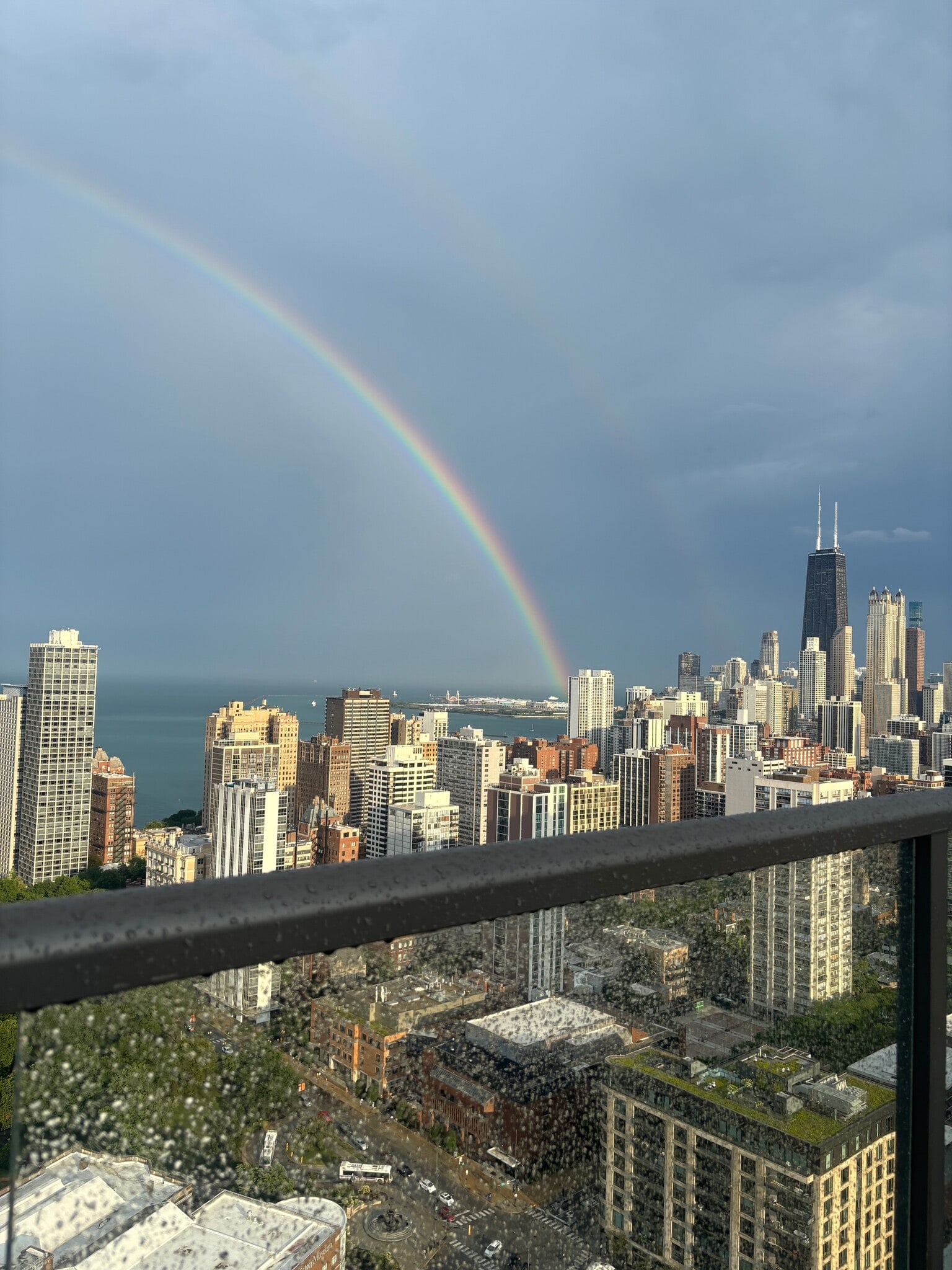 View from rooftop deck - 1660 N La Salle Dr