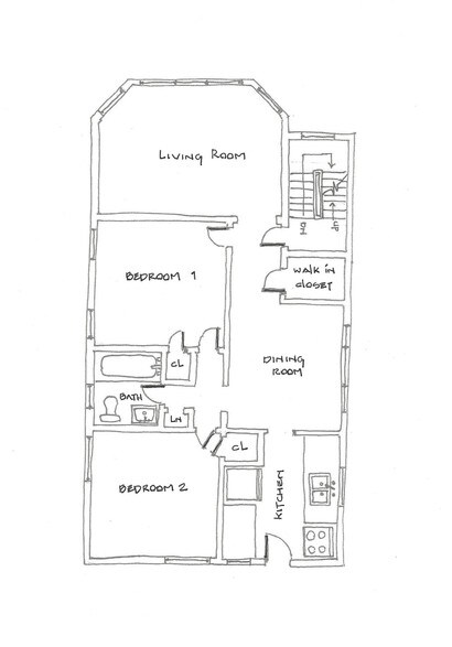 Floor Plan - 5319 W Giddings St