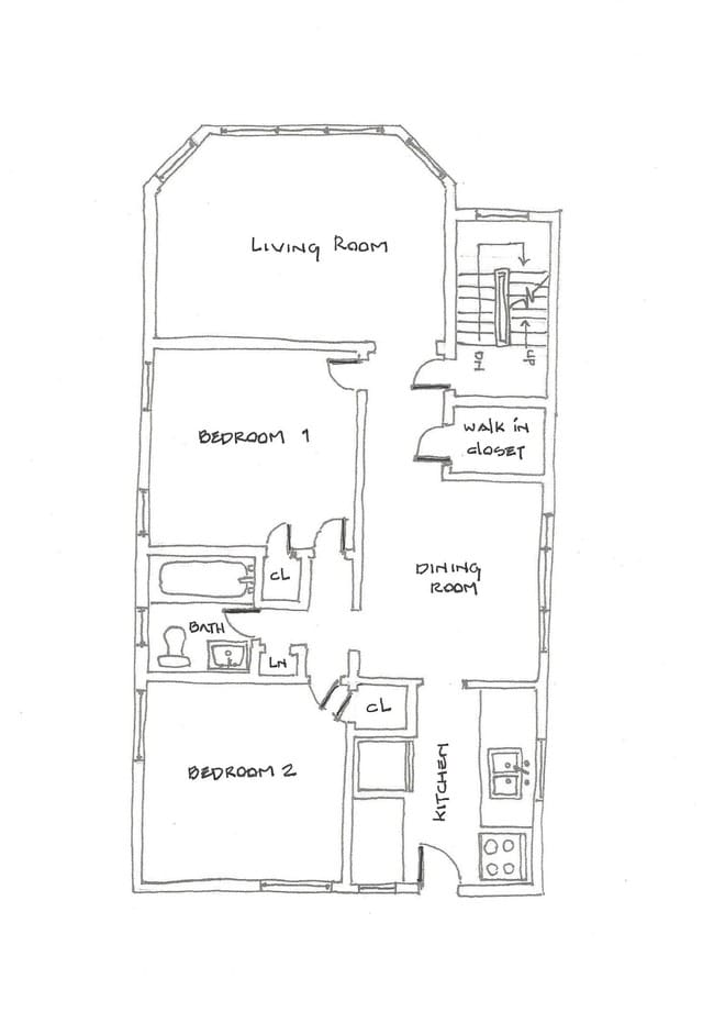 Floor Plan - 5319 W Giddings St