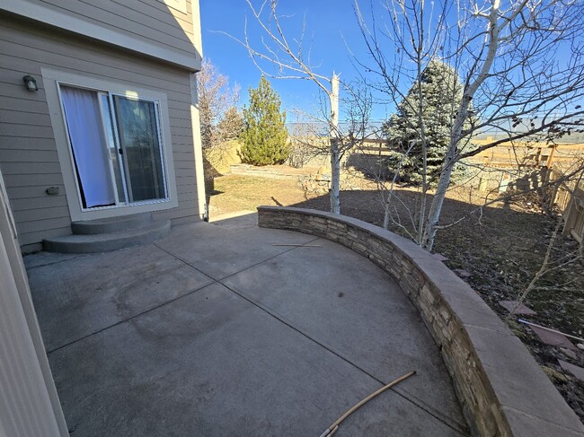 Patio and Backyard - 11105 Woodhurst Cir