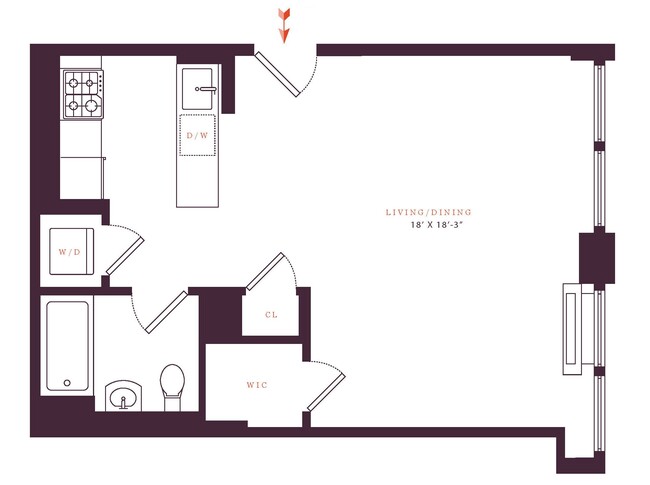 Floorplan - The Nathaniel