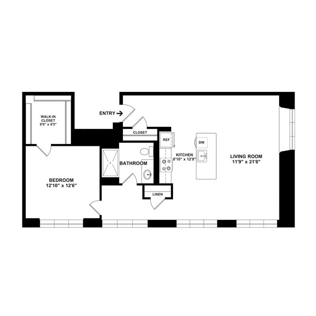 Floorplan - Residences at Mill 8 and 10 (A 55+ Senior Community)