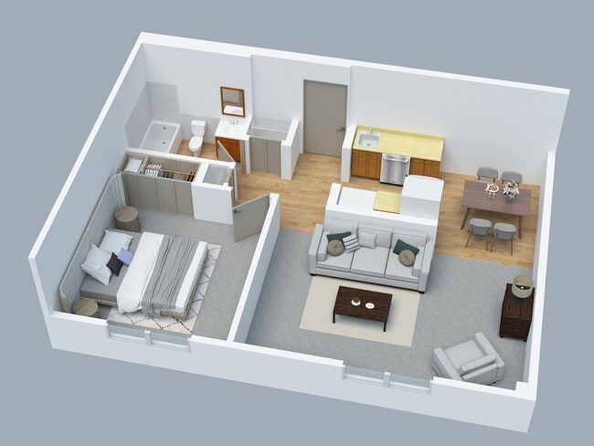 1BD 1BA Standard - Indian Hills Senior Community