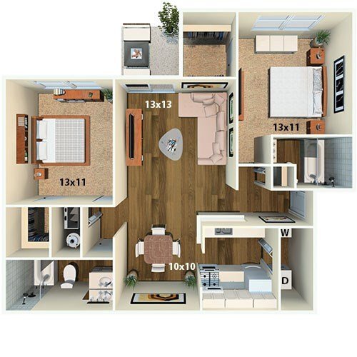 Floorplan - Springwoods at Lake Ridge