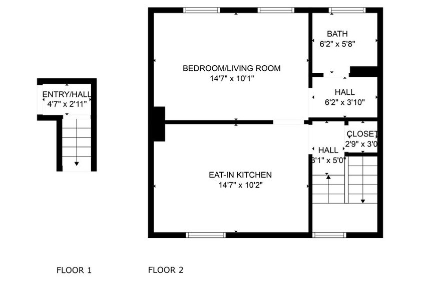 Floor Plan - 314 W Miner St
