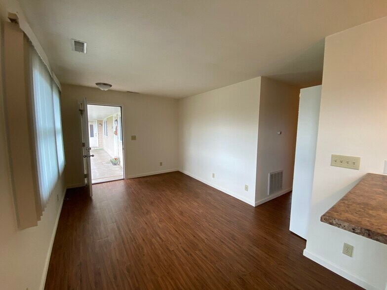 View from kitchen to Living Room - 316 Cedar St