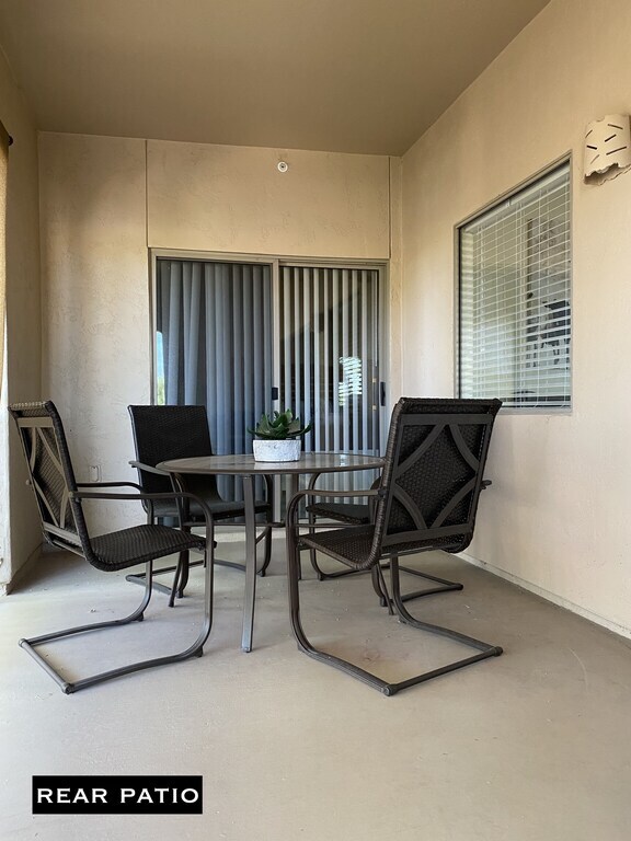 Fenced patio - 16801 N 94th St