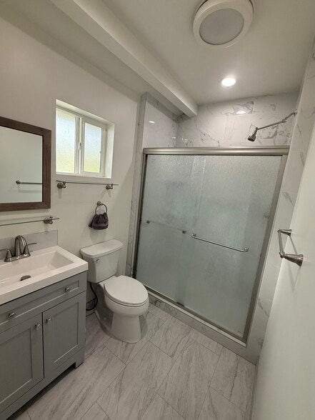 Brand new bathroom - 17606 Roscoe Blvd