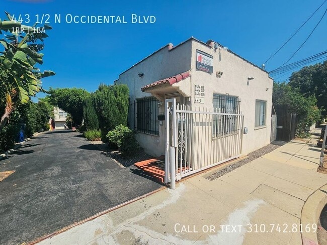Building Photo - 443 1/2 N Occidental Blvd-