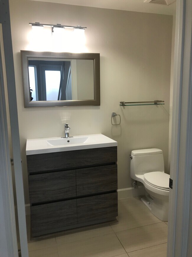 half bath first floor - 401 N Coast Hwy