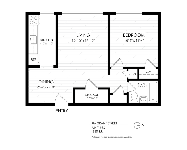 Floorplan - 86 Grant