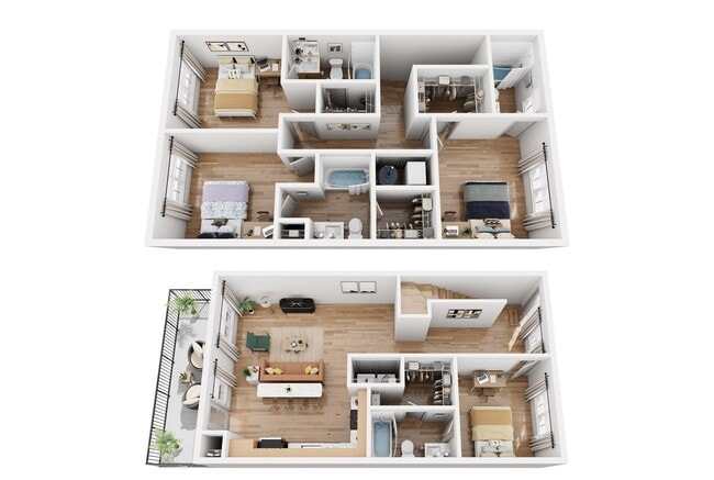 4 Bedroom Townhome - Wildwood Baton Rouge