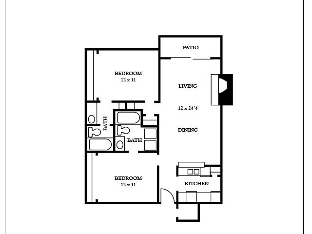 Floorplan - Tealwood Apartment Homes