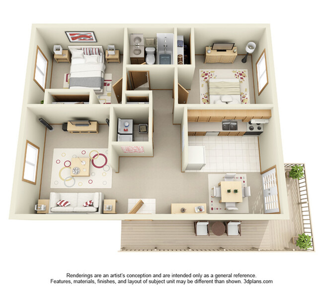 Floorplan - 1723 W. Hovey