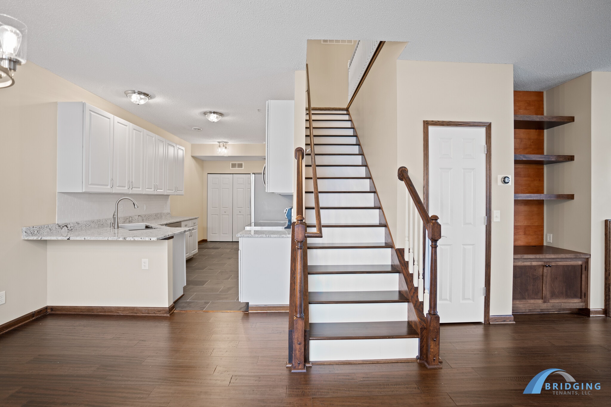 Stairwell to Upper Level - 5050 Holly Ln N