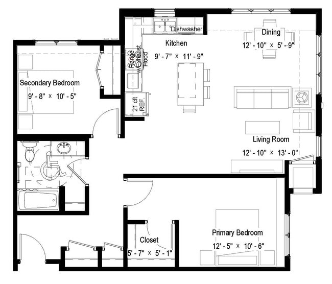 Floorplan - Owasso Gardens (Age 55+)