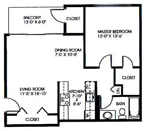 Floorplan - CHELSEA PARK