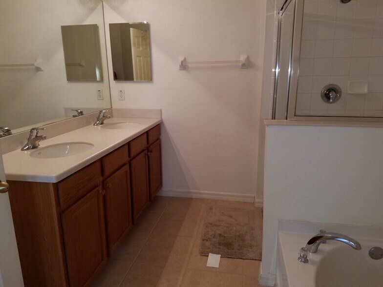 Master bath vanity - 13303 Hampton Park Ct
