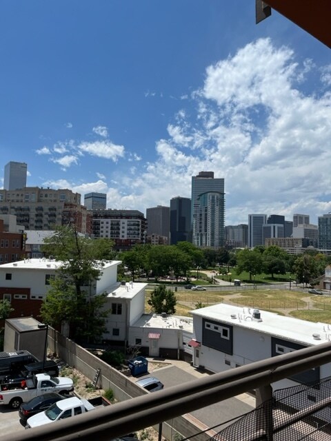 View from deck - 100 Park Ave W