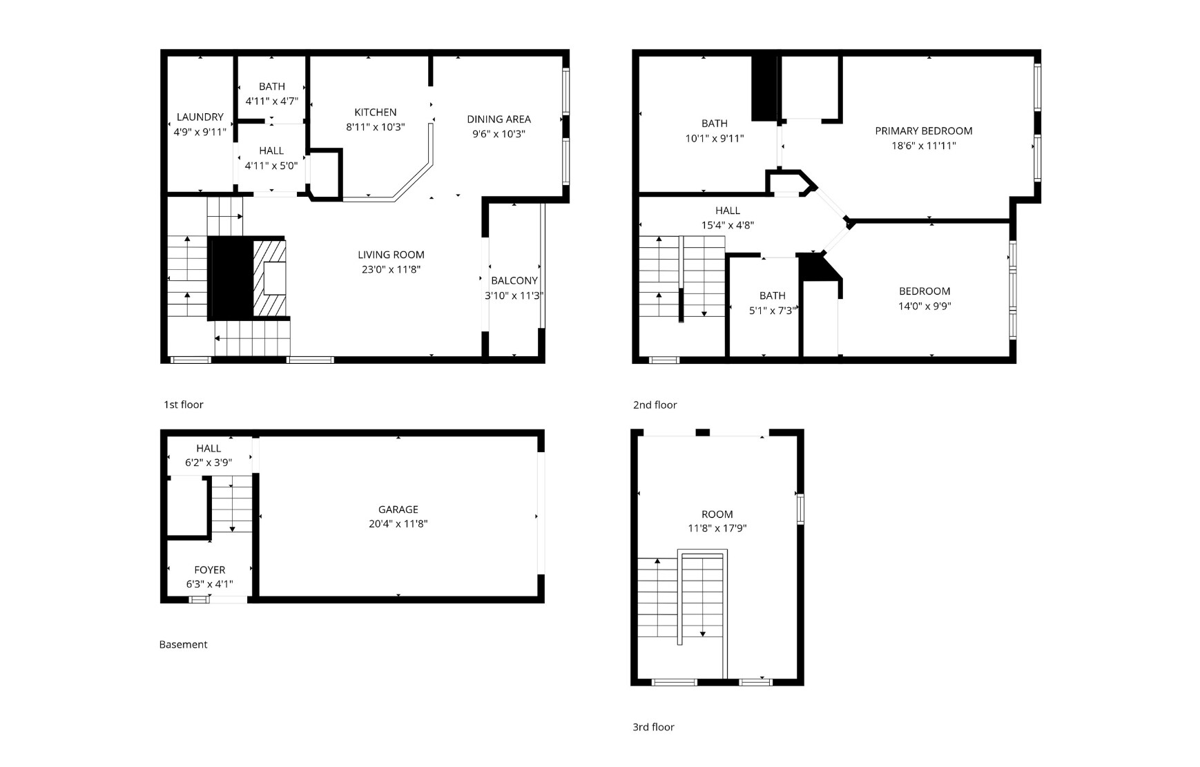Floorplan - 107 Brittany Ct