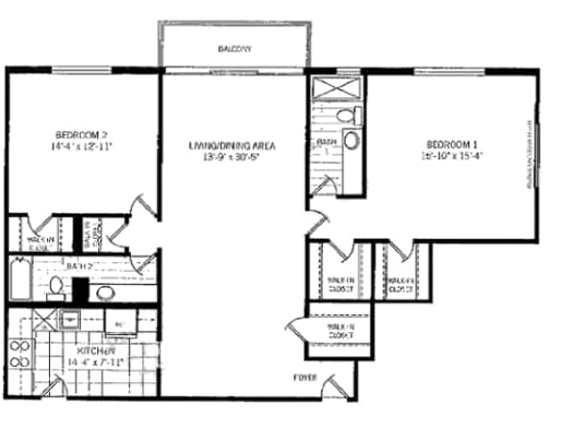 2BR/2BA - Sian Ocean Residences