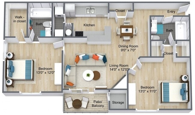 Floorplan - Forest Meadows