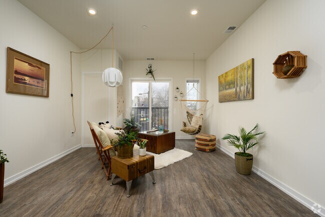 1BR, 1BA - Living Space - Sharswood Ridge